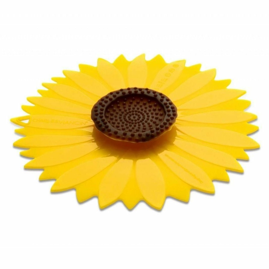 Cookware Lids & Accessories * | Charles Viancin Silicone Lid | 8 Sunflower