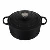 Dutch Ovens & Braisers * | Le Creuset 7.25 Qt. Round Signature Dutch Oven With Stainless Steel Knob | Licorice