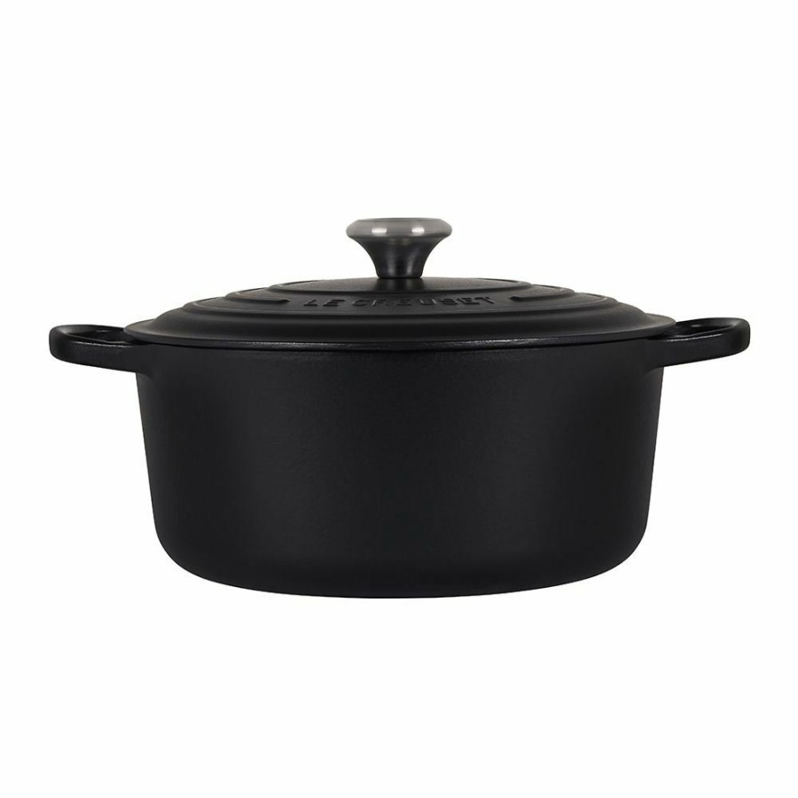 Dutch Ovens & Braisers * | Le Creuset 7.25 Qt. Round Signature Dutch Oven With Stainless Steel Knob | Licorice