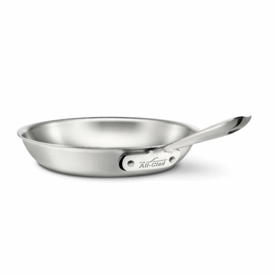 Skillets & Fry Pans * | All-Clad D5 Brushed Stainless Steel Skillet | 12