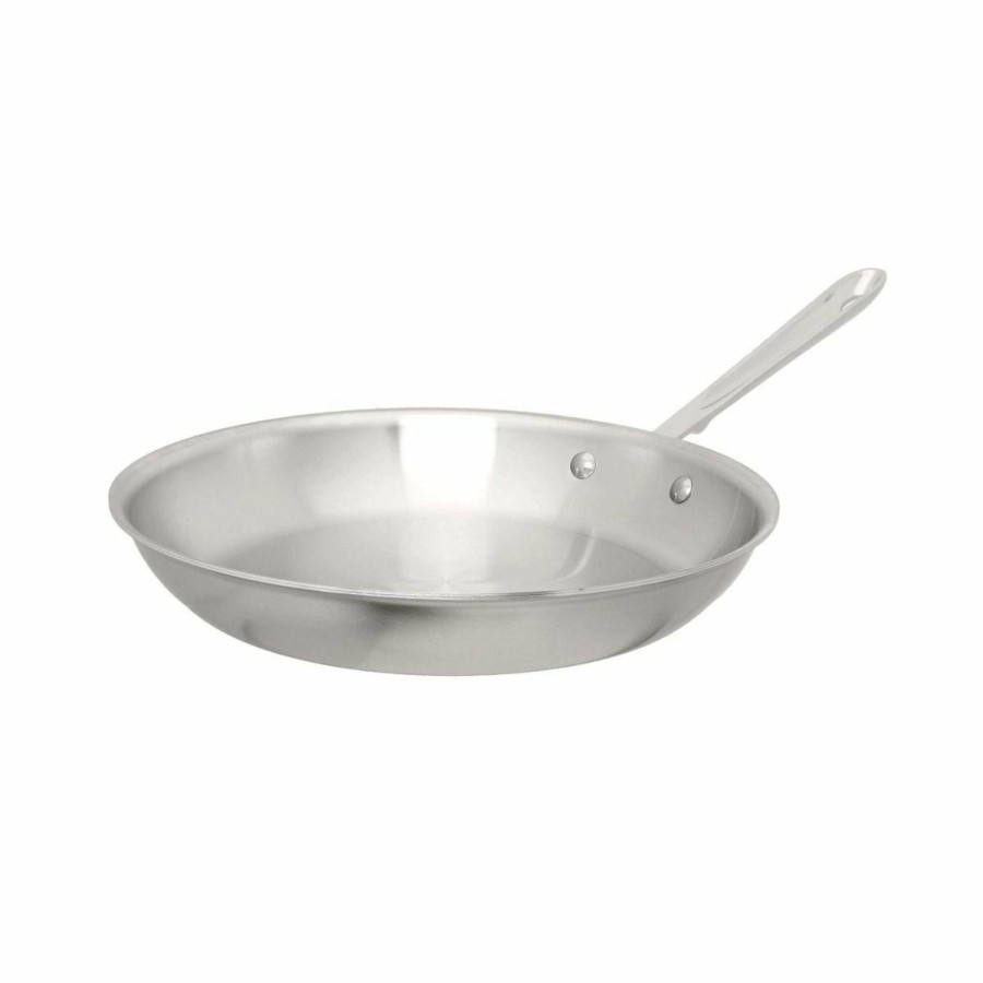 Skillets & Fry Pans * | All-Clad D5 Brushed Stainless Steel Skillet | 12