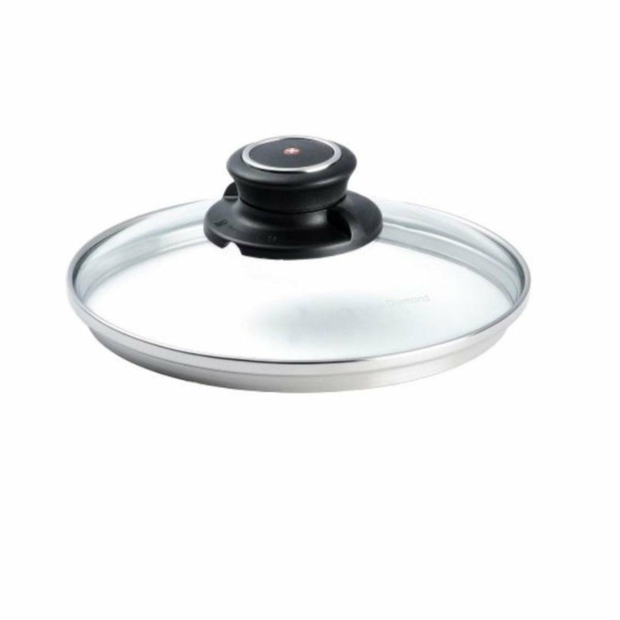 Cookware Lids & Accessories * | Swiss Diamond | Tempered Glass Lid 9.5