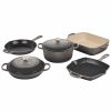 Cookware Sets * | Le Creuset 7-Piece Signature Cookware Set | Oyster Grey