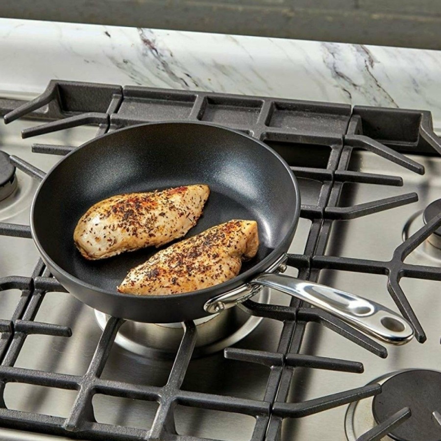 Skillets & Fry Pans * | All-Clad Essentials Nonstick Hard Anodized Fry Pan Set | 2-Piece