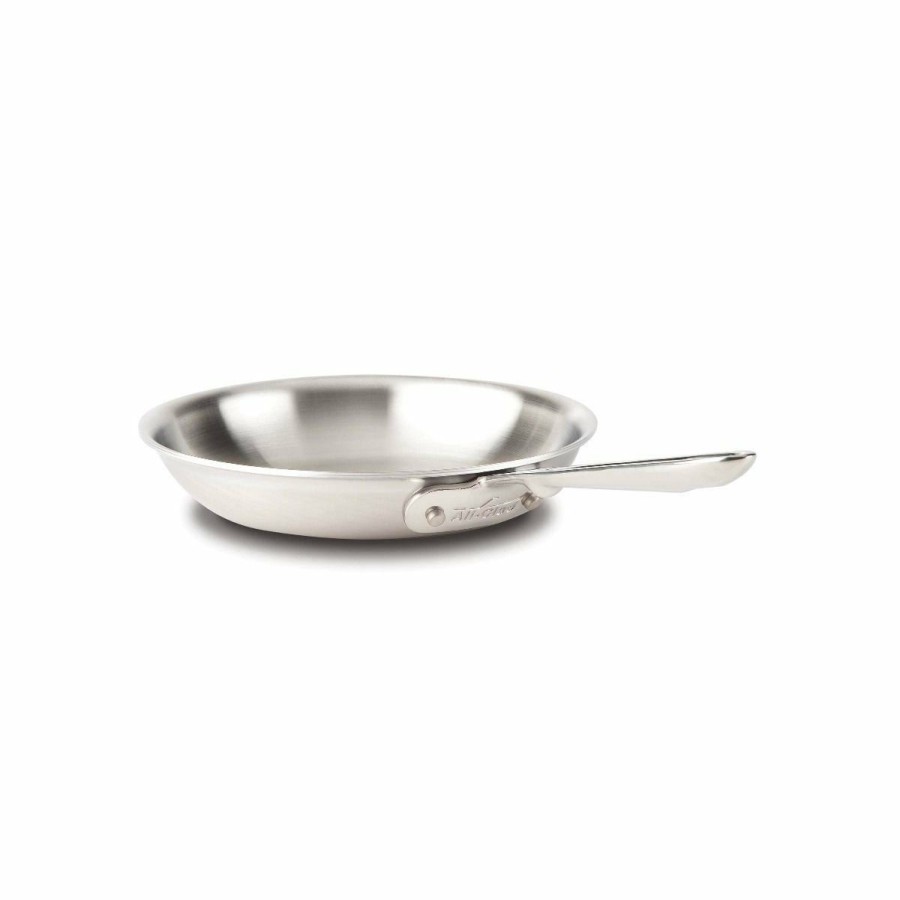 Skillets & Fry Pans * | All-Clad D5 Brushed Stainless Steel Skillet | 8