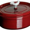 Dutch Ovens & Braisers * | Staub 5.75 Qt. Oval Coq Au Vin Cocotte/Dutch Oven | Grenadine