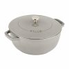 Dutch Ovens & Braisers * | Staub 3.75 Qt. Essential French Oven | Graphite Grey