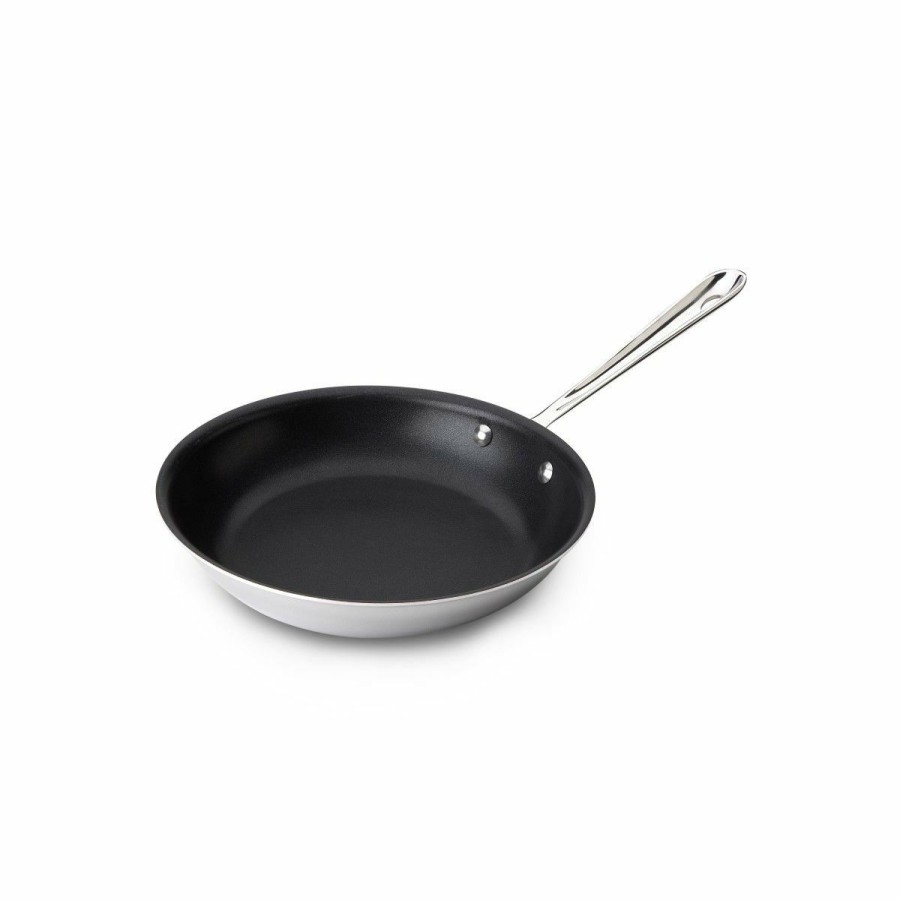 Skillets & Fry Pans * | All-Clad D3 Stainless Steel Nonstick Fry Pan | 10