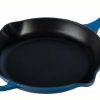 Skillets & Fry Pans * | Le Creuset 11.75 Signature Enameled Cast Iron Skillet | Marseille Blue