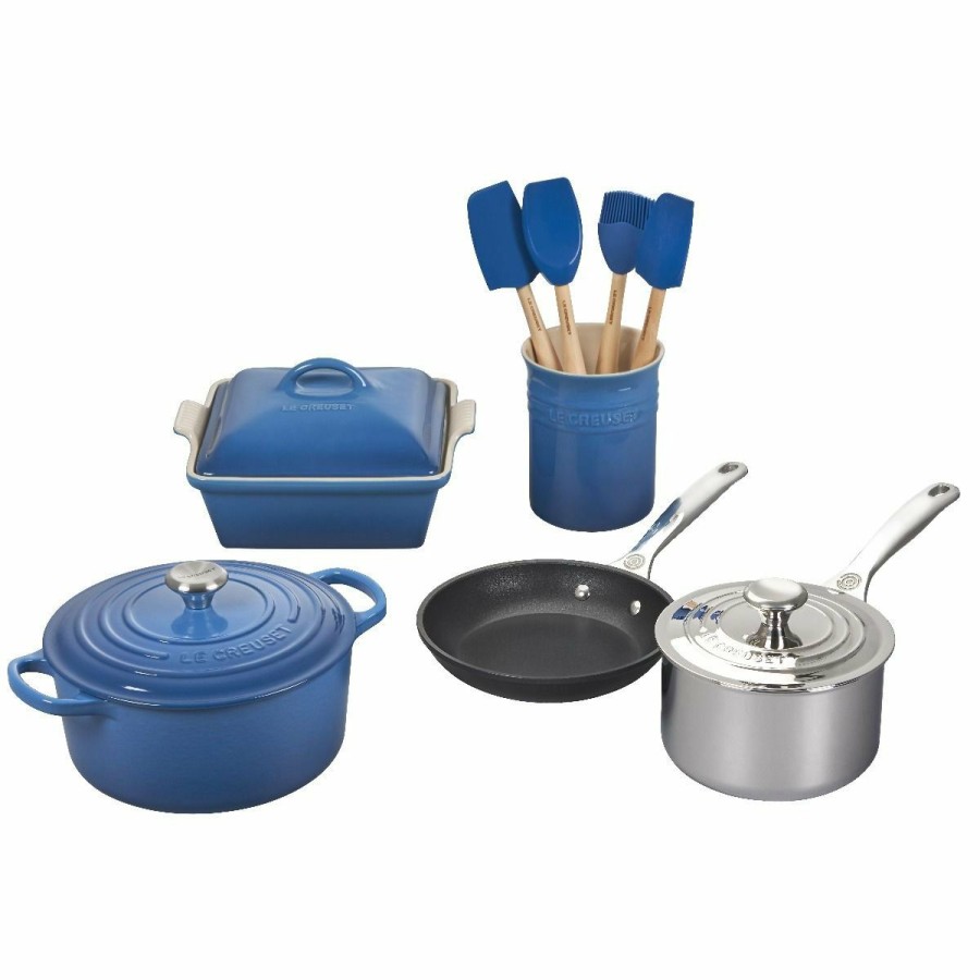 Cookware Sets * | Le Creuset 12-Piece Mixed Material Cookware Set | Marseille