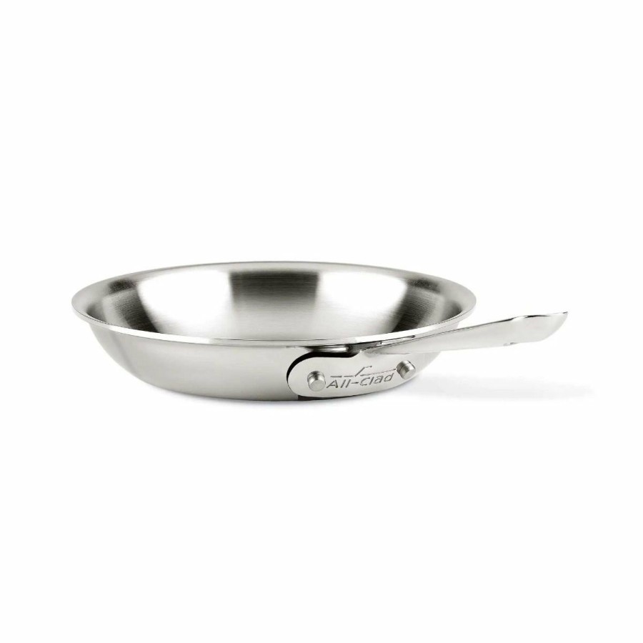 Skillets & Fry Pans * | All-Clad D3 Stainless Steel 8 Fry Pan