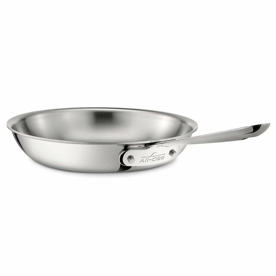 Skillets & Fry Pans * | All-Clad D3 Stainless Steel Fry Pan | 12