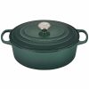 Dutch Ovens & Braisers * | Le Creuset 6.75 Qt. Oval Signature Dutch Oven With Stainless Steel Knob | Artichaut