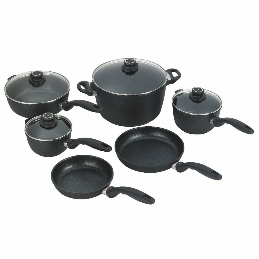 Cookware Sets * | Swiss Diamond | Xd 10-Piece Ultimate Kitchen Set