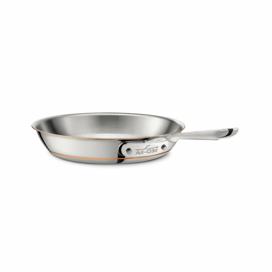 Skillets & Fry Pans * | All-Clad Copper Core 5-Ply Bonded Stainless Steel Fry Pan | 10